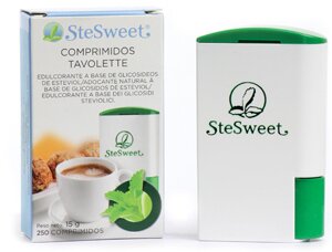 Stesweet stevia bio 250 confetti