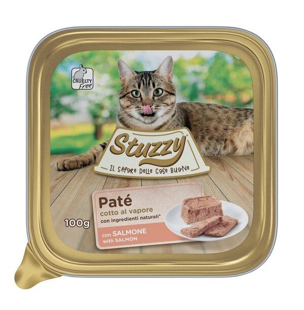 Stuzzy patÃ¨ di salmone per gatti 100g