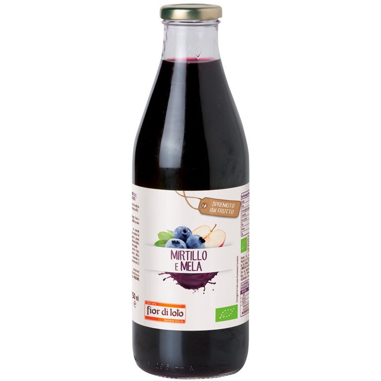 Succo di mirtillo e mela 750ml