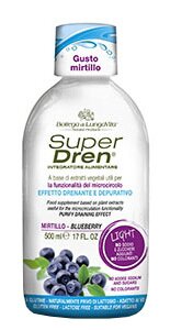 Superdren mirtillo light 500 ml