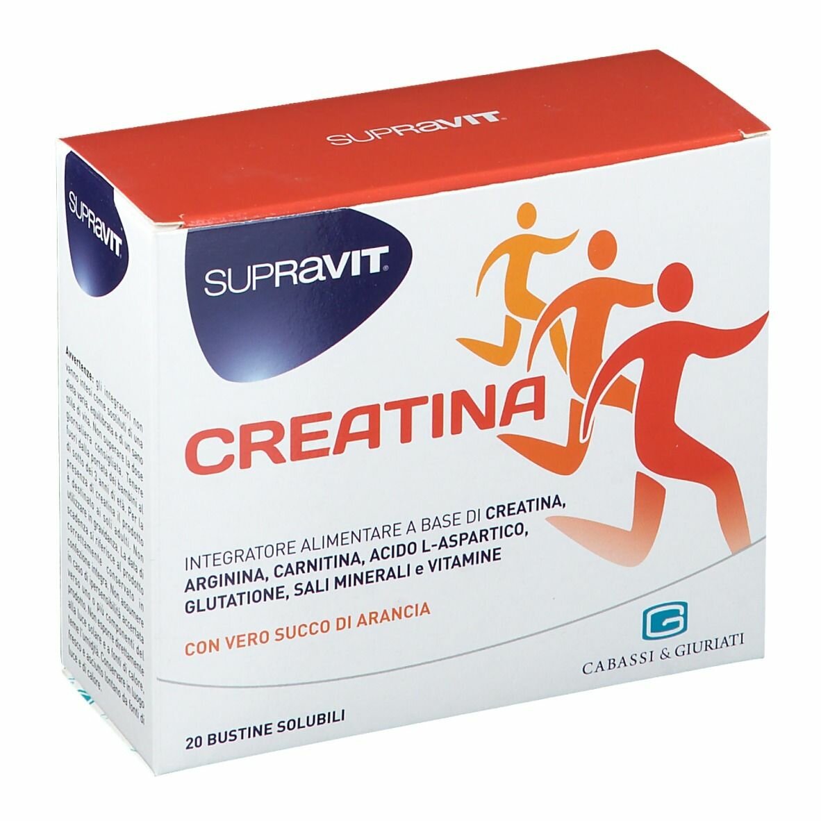 Supravit creatina granulato 20 bustine