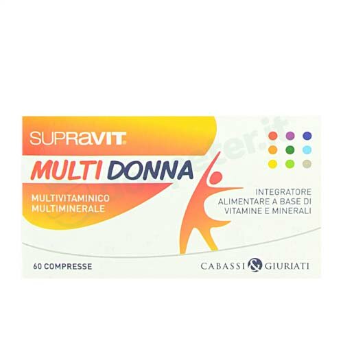 Supravit multi donna 60 compresse