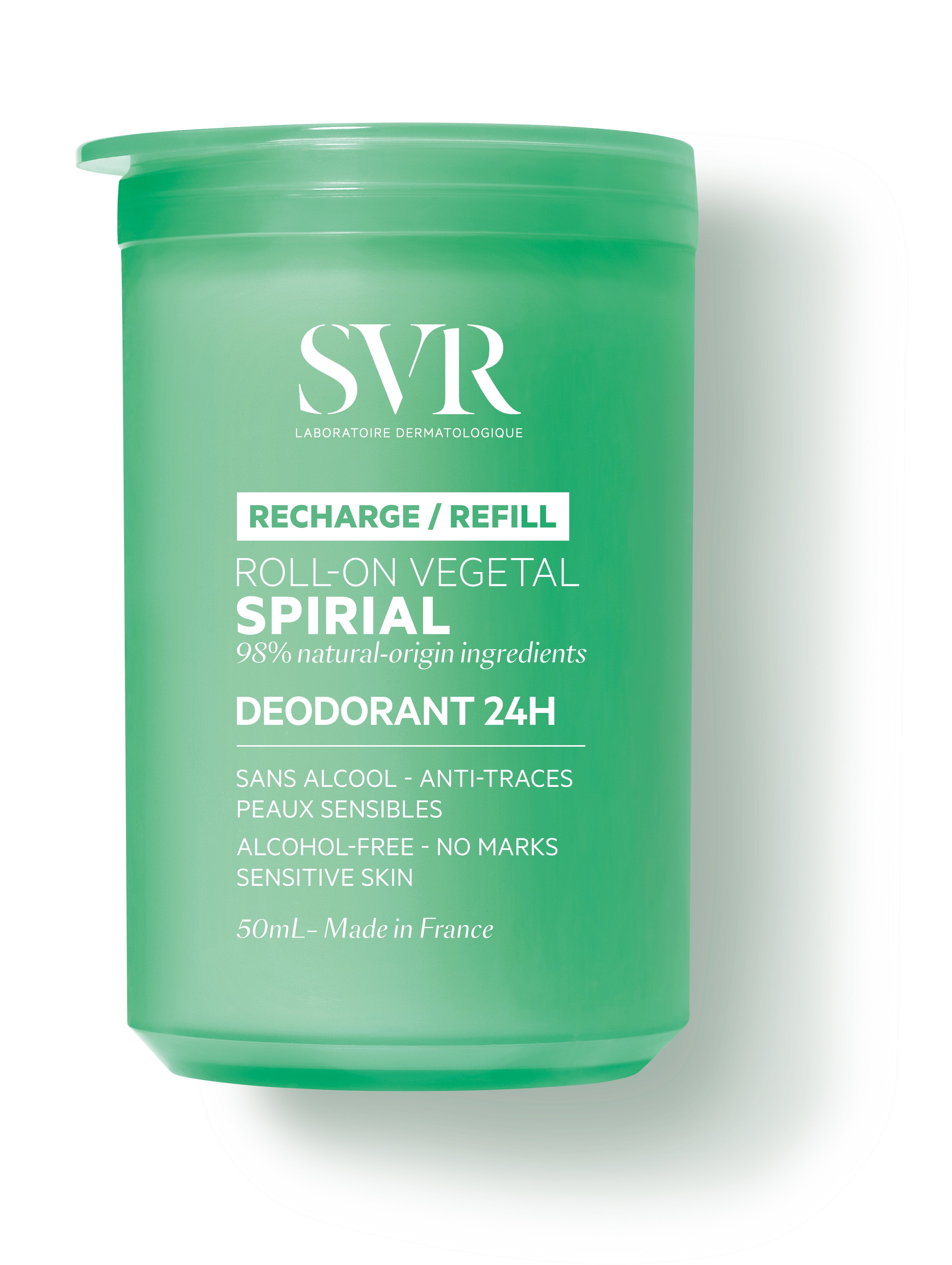 Svr spirial deodorante 24h roll-on vegetal refill 50ml