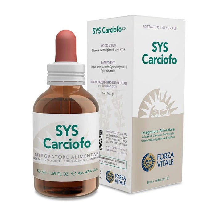 Sys carciofo gocce 50ml