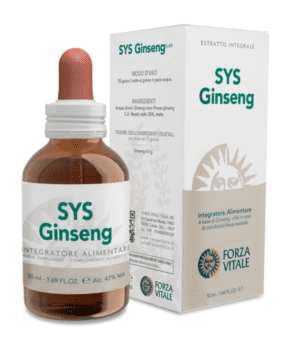 Sys ginseng rosso gocce 50 ml