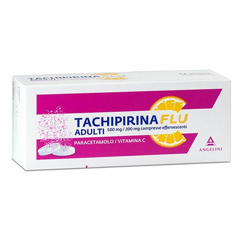 Tachipirinaflu 12 compresse 500+200mg