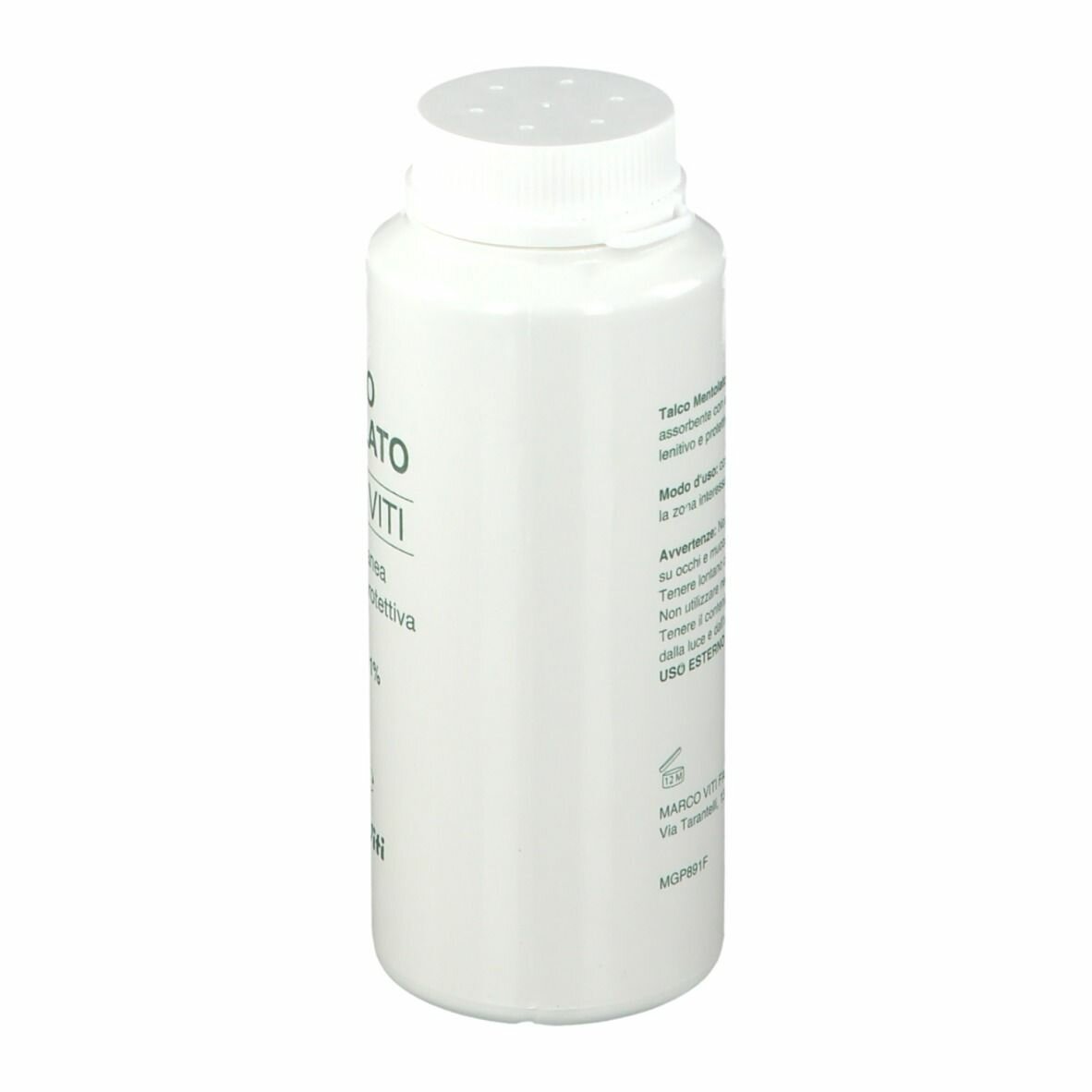 Talco mentolato viti 100g