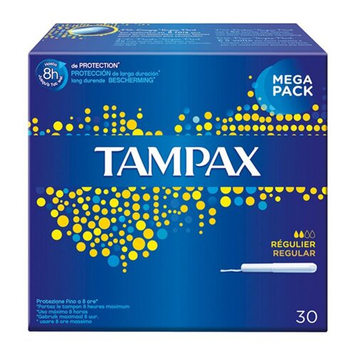 Tampax blue box regular 30 pezzi