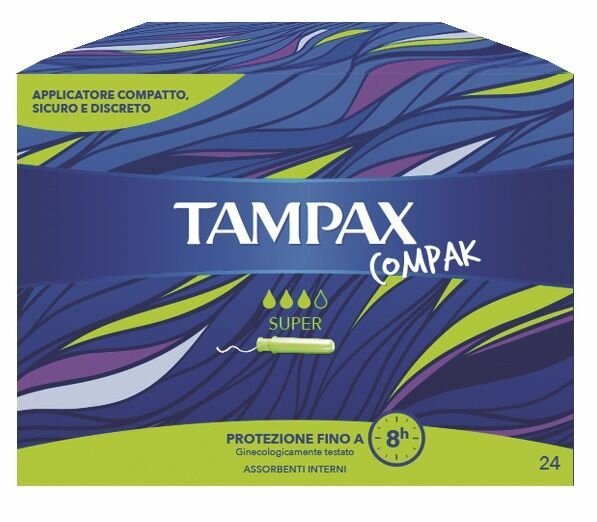 Tampax compax super 24pz