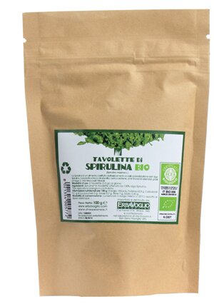 Tavolette di spirulina bio