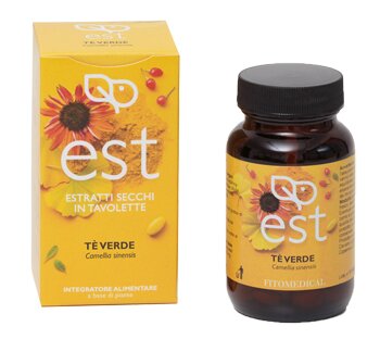 Te' verde estratto secco 60 tavolette