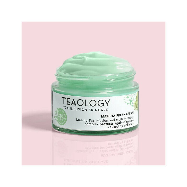 Teaology matcha fresh cream crema viso freschezza assoluta idratante anti-inquinamento 50ml