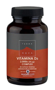 Terranova compl vitamina d3 50 capsule