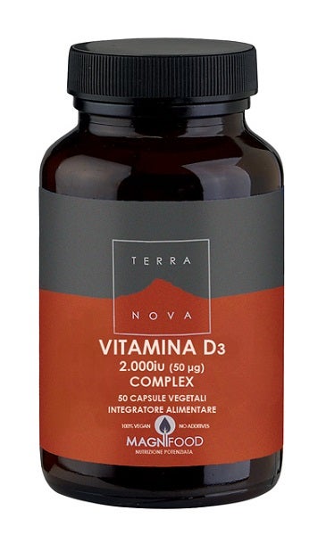 Terranova compl vitamina d3 50 capsule