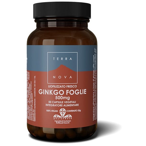Terranova foglie ginkgo 50 capsule