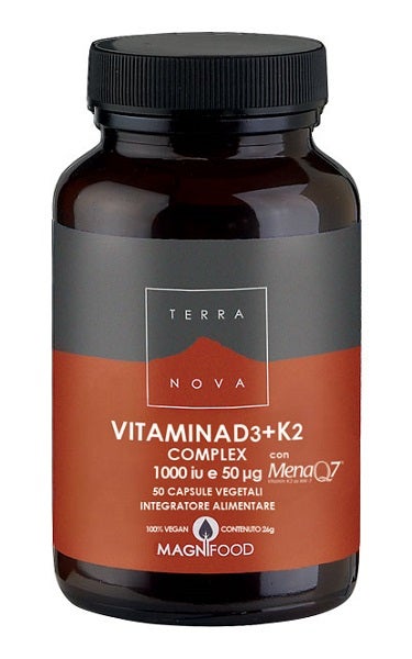 Terranova vitamina d3+k2 50 capsule