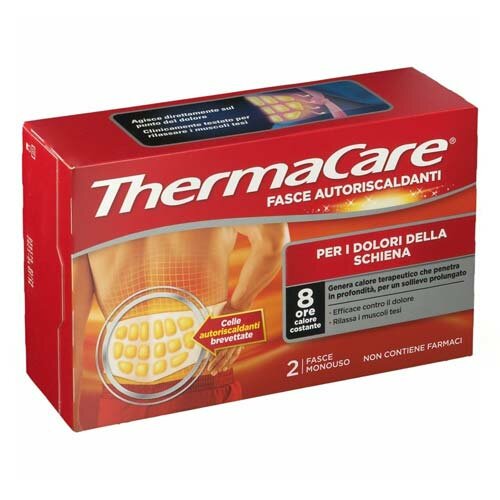 Thermacare Fascia autoriscaldante terapeutica Schiena 2 pezzi