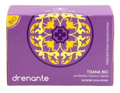Tisana drenante bio 20 filtri