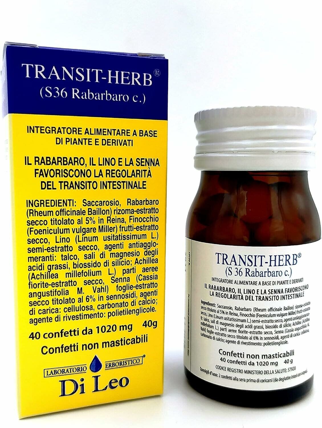 Transit-herb 40 compresse