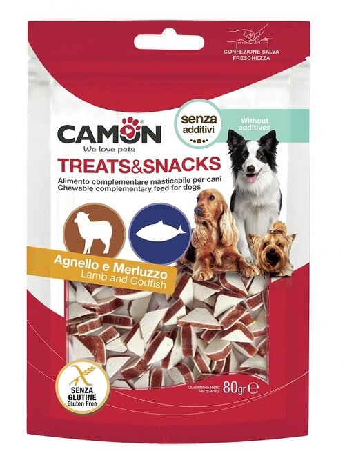 Triangolini agnello merluzzo 80 g