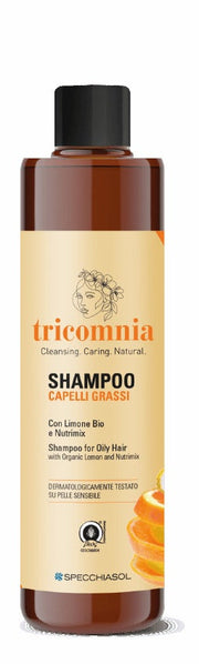 Tricomnia shampoo capelli grassesi