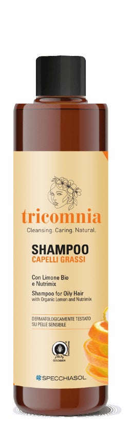 Tricomnia shampoo capelli grassesi