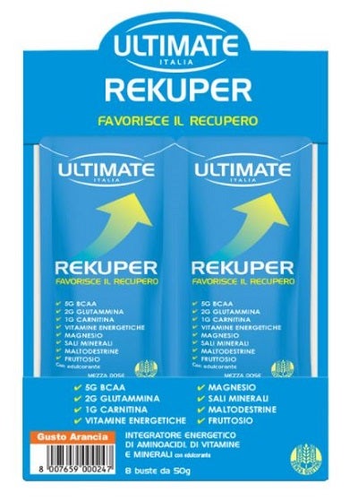 Ultimate rekuper arancia 8 bustine