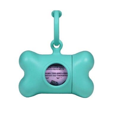 United pets bon tonico nano collezione classic colore acquamarino porta sacchettini igienici
