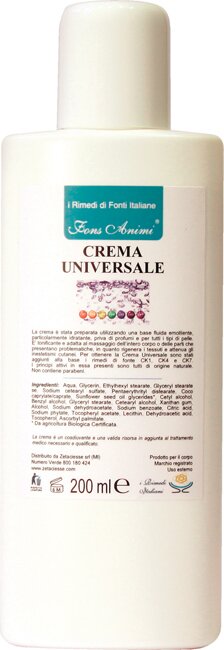 Universale crema 200ml fons