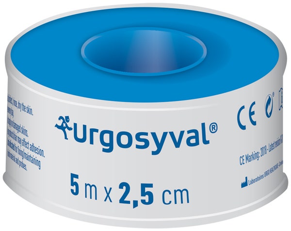 Urgo rocch urgosyval 5mx2,5cm