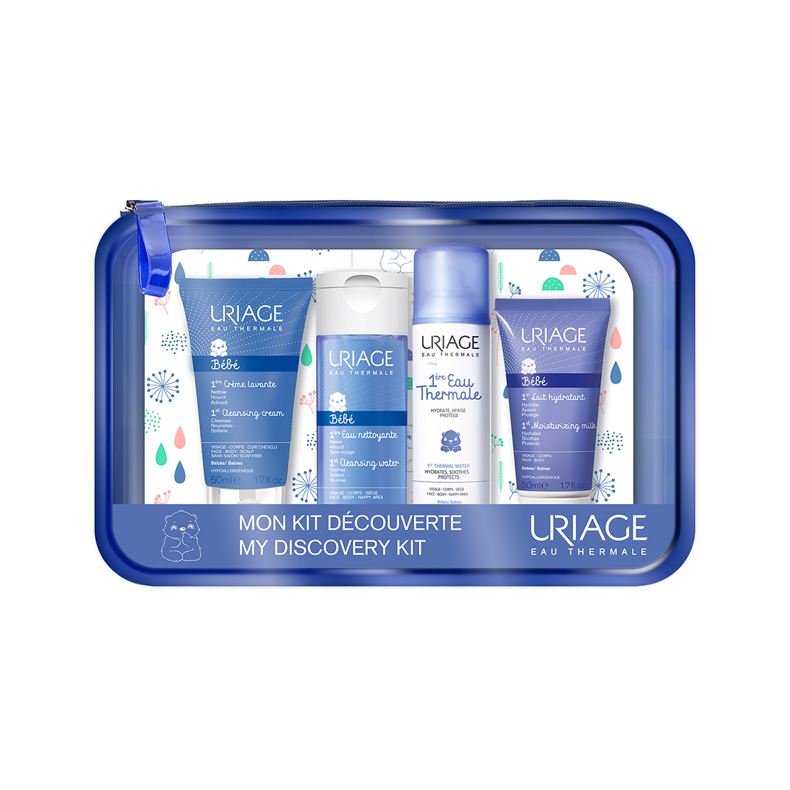 Uriage travel set bebÃ¨ 4 pezzi