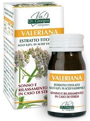 Valeriana estratto titolato dr giorgini 60 pastiglie