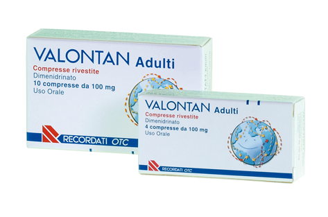 Valontan 4 compresse rivestite 100 mg