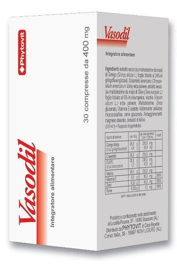 Vasodil 30 compresse 400 mg