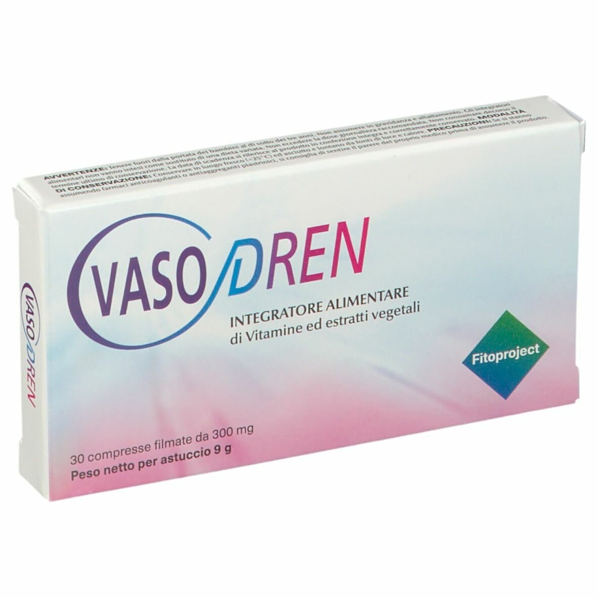 Vasodren Drenaggio linfatico e Tono Venoso 30 compresse