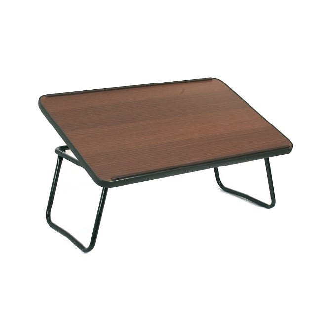 Vassoio letto c/leggio marrone