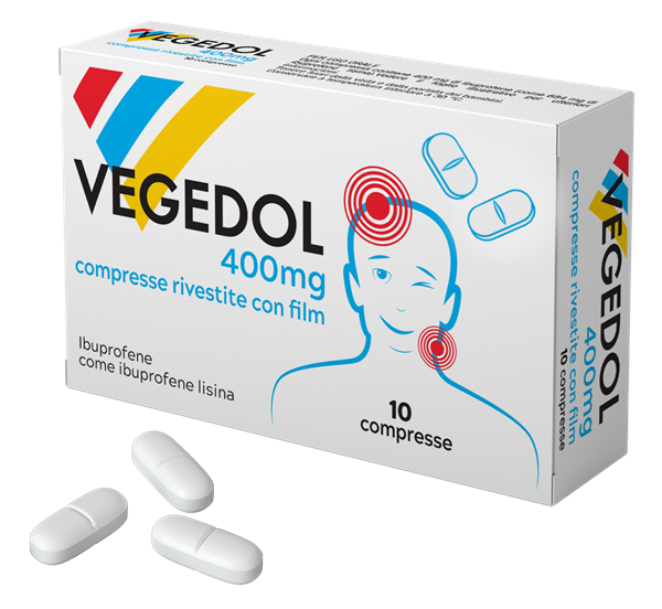 Vegedol 10 compresse 400mg