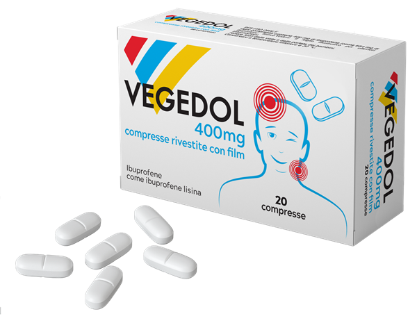 Vegedol 20 compresse 400mg