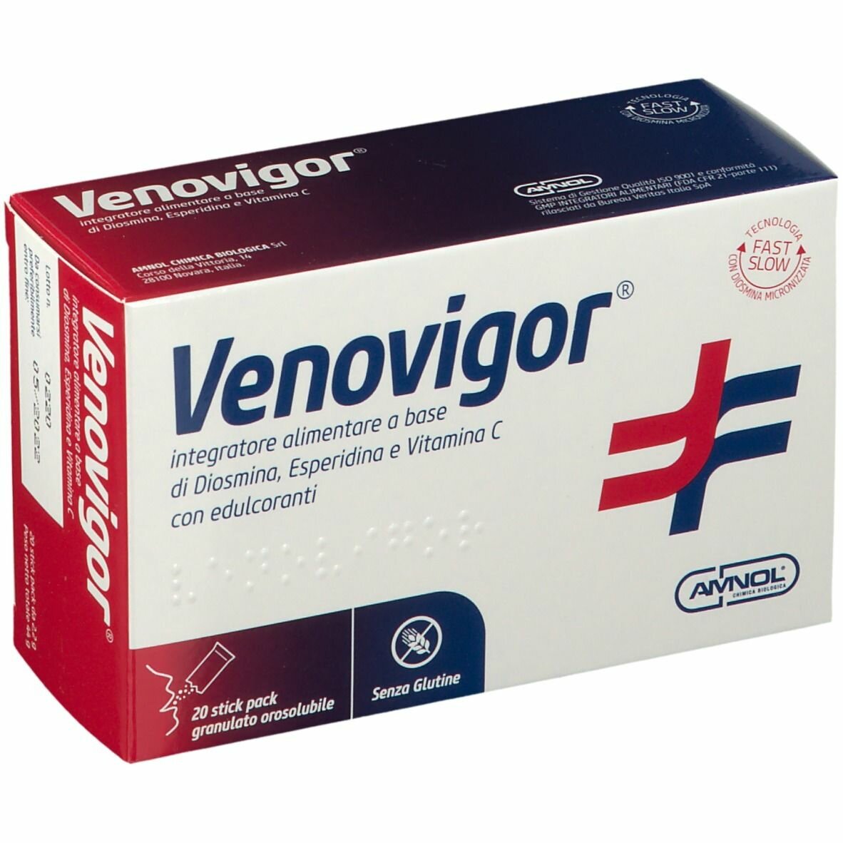 Venovigor 20 stick pack granulato orosolubile