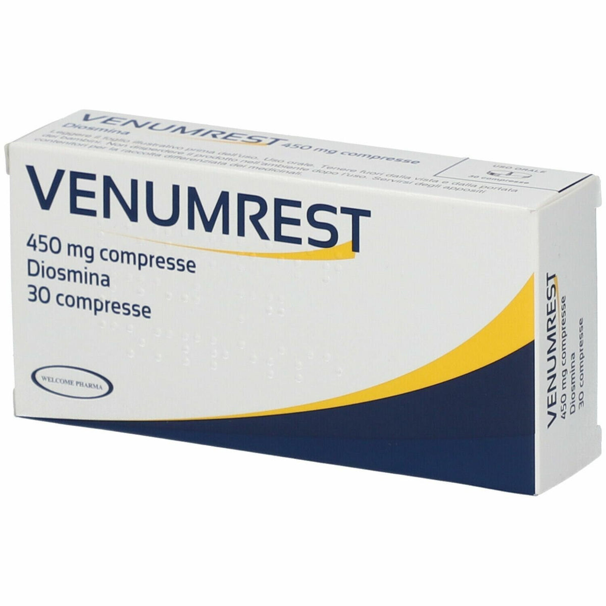 Diosmina vasoprotettore 30 compresse 450mg