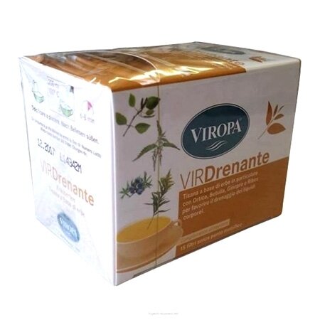 Viropa drenante tisana 15 bustine