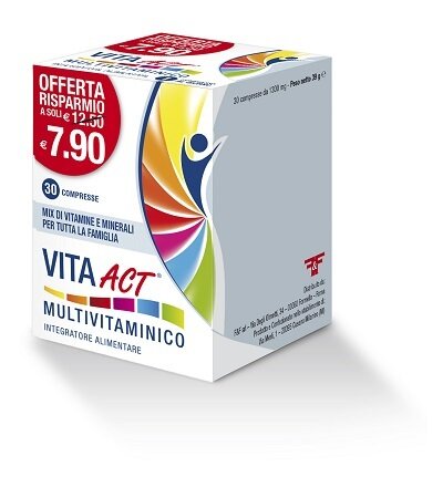 Vita act multivitaminico 30 compresse