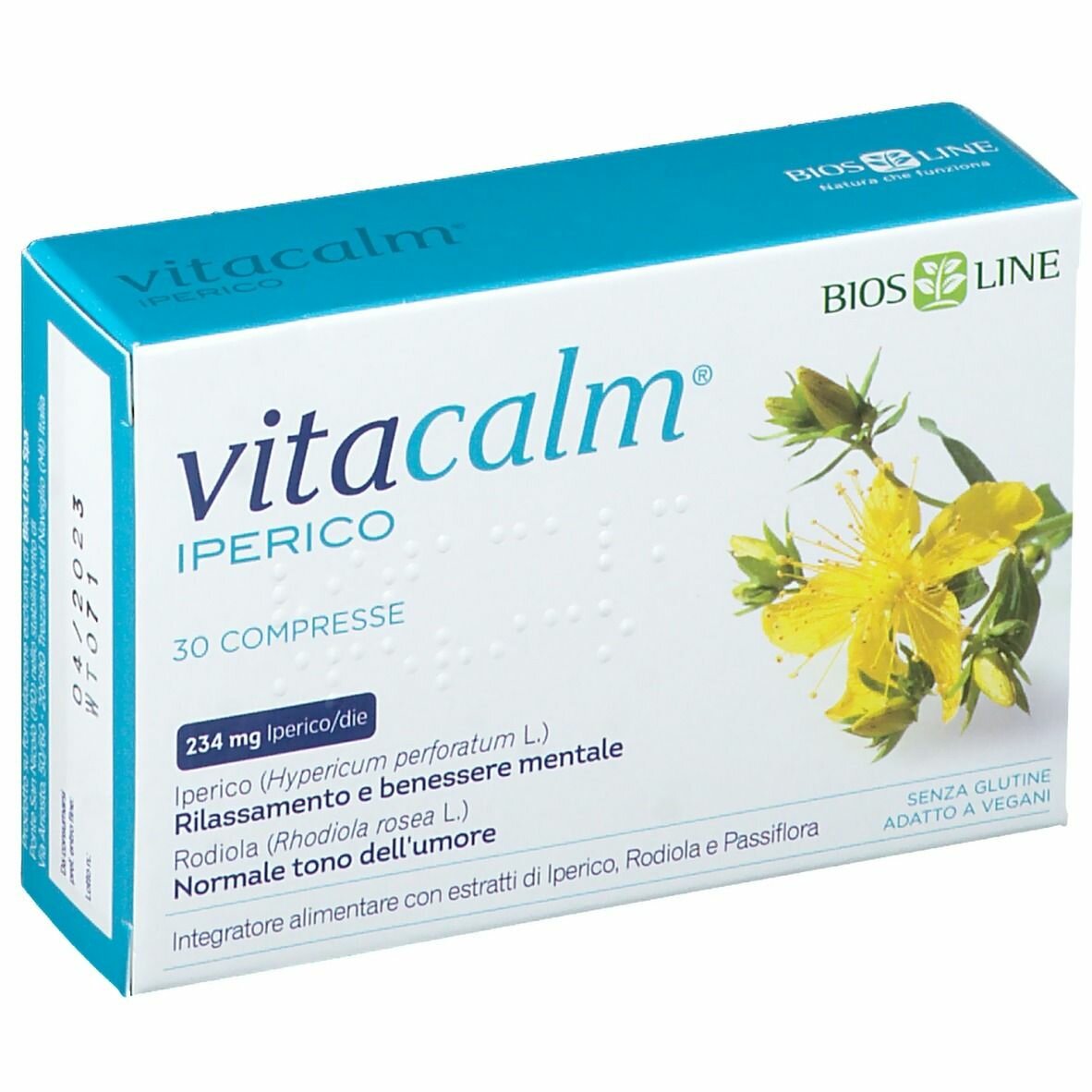 Vitacalm iperico 30 tavolette