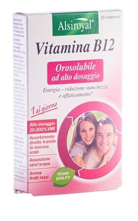Vitamina b12 orosolubile 30 compresse