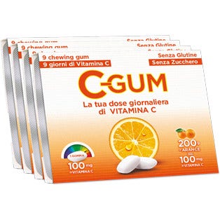 Vitamina c agrumi 36gomme ecom