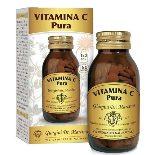 Vitamina C Pura Integratore Antiossidante 60 Pastiglie