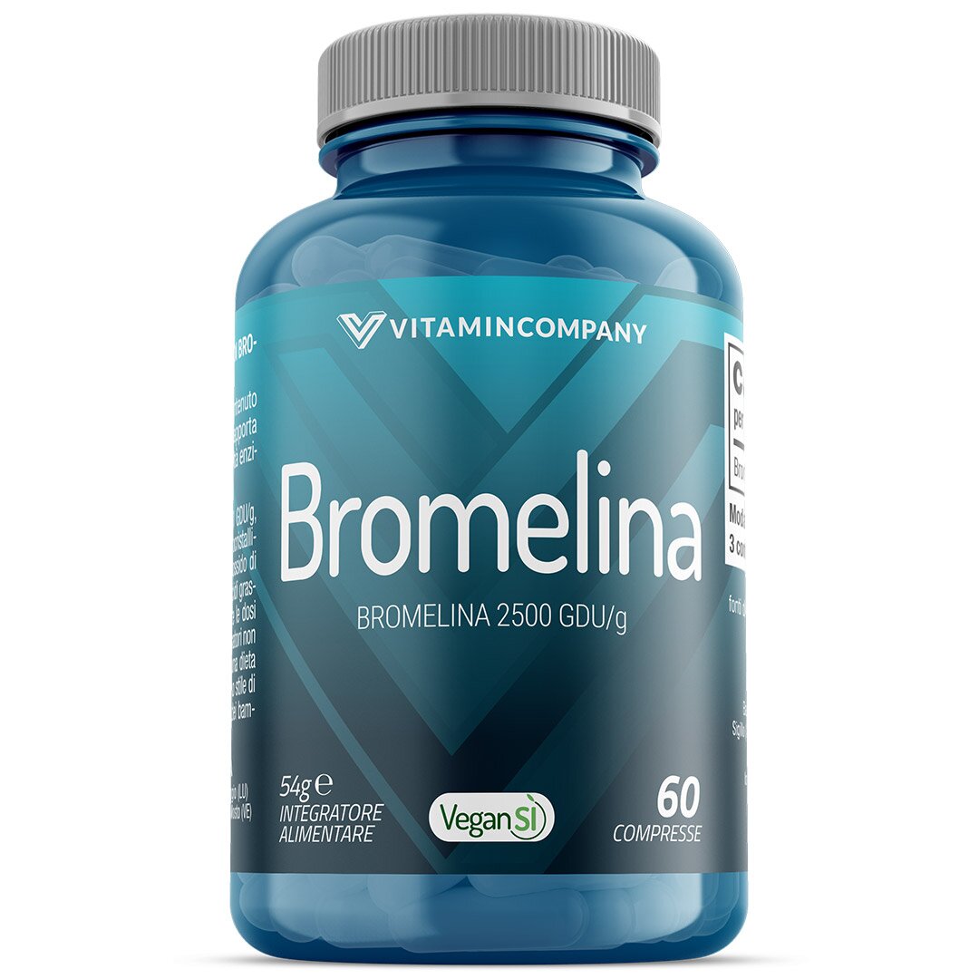 Vitamincompany new bromelina 60 compresse