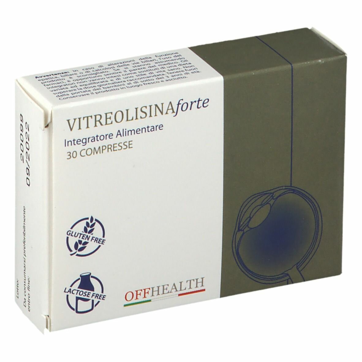 Vitreolisina Forte Integratore per Benessere Occhi 30 compresse