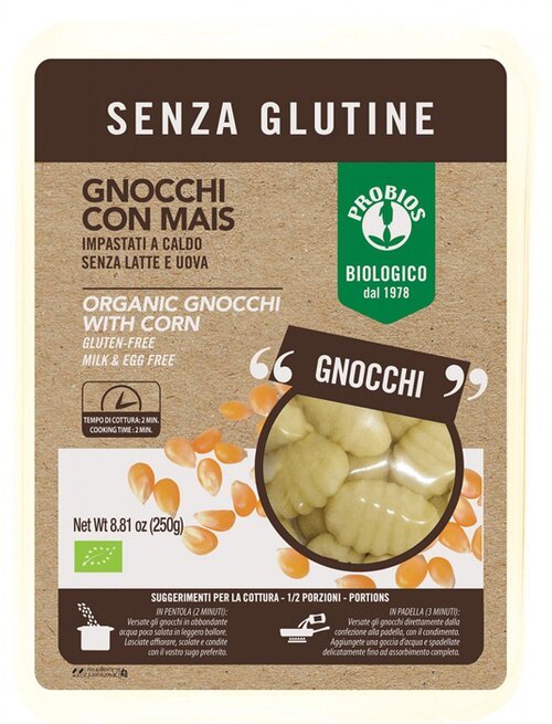 Viva mais gnocchi con mais 250 g