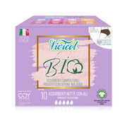 Vivicot ali notte cotone 10 pezzi
